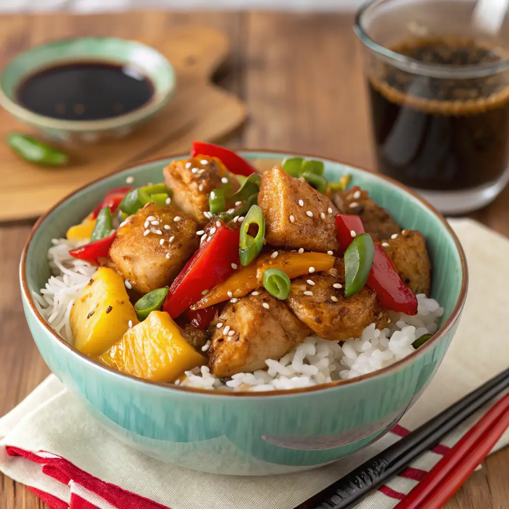 Easy Pineapple Teriyaki Chicken Bowls: A Sweet and Savory Bowl Everyone Will Love