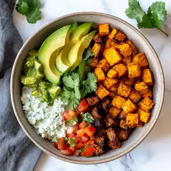 Sweet Potato Taco Meat Cottage Cheese Bowl 44 (1)