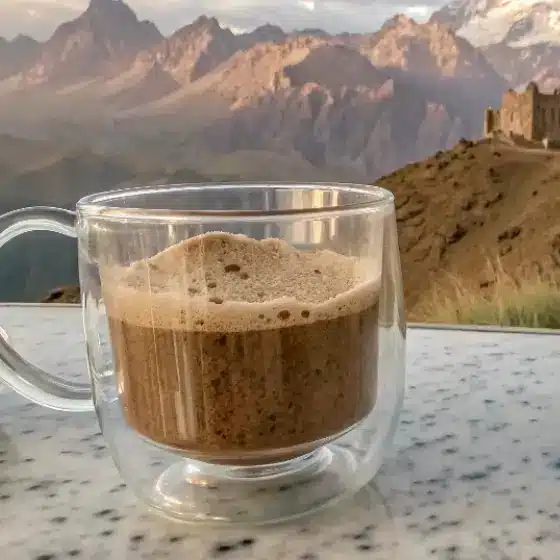 Bariatric seed trick drink made with chia and flaxseed