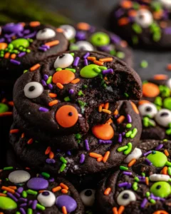 Easy Monster Halloween Cookies