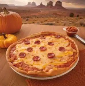 Jack O Lantern Pizza