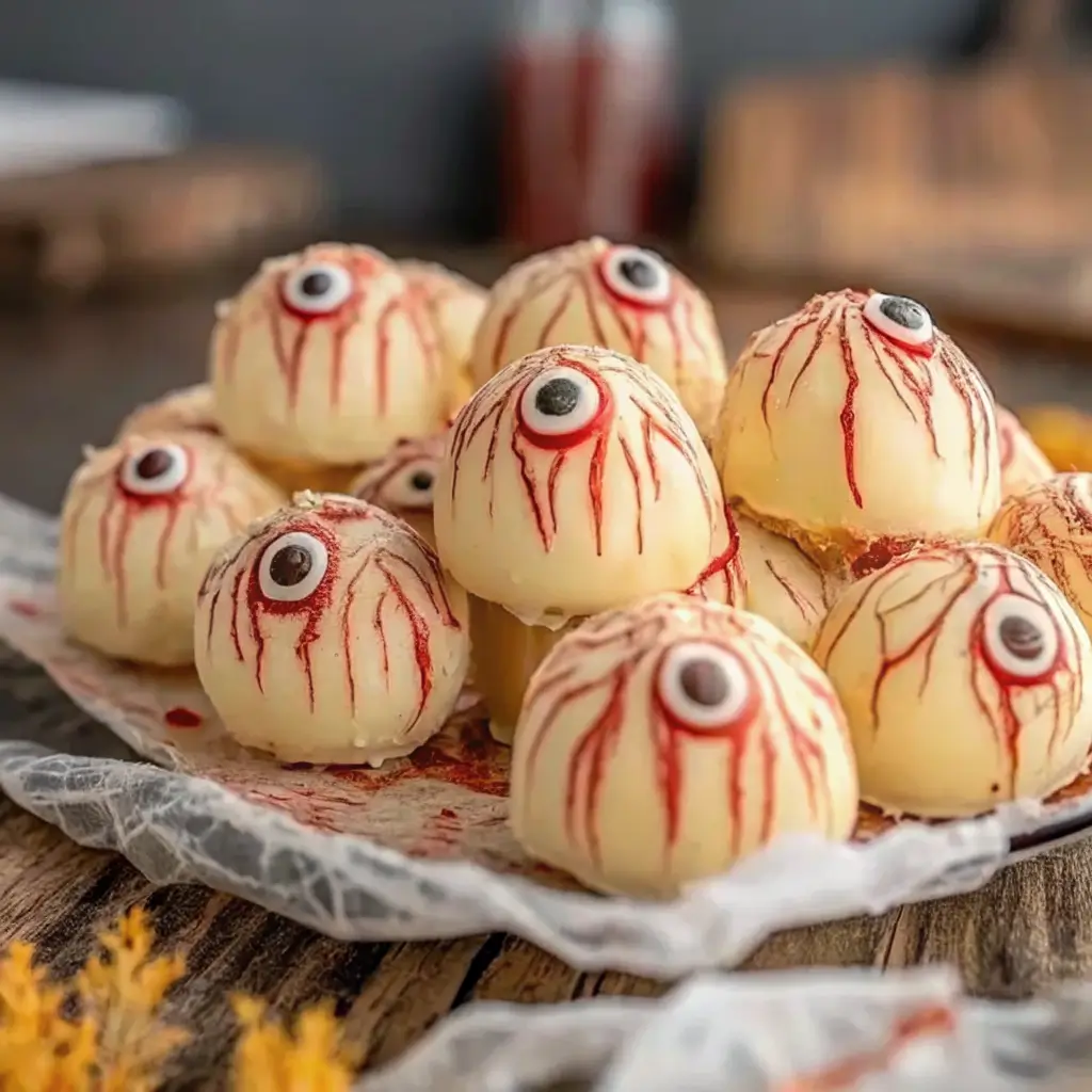 Spooky Eyeball Truffles