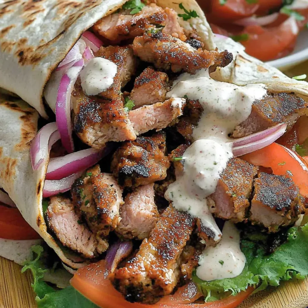 Irresistible Chicken Shawarma with Garlic Sauce Recipe 2 Irresistible Chicken Shawarma with Garlic Sauce Recipe