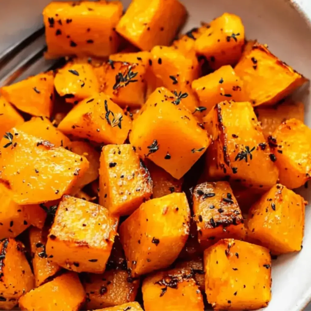 Easy Roasted Butternut Squash Recipe with Browned Butter Drizzle 2 Roasted Butternut Squash Recipe