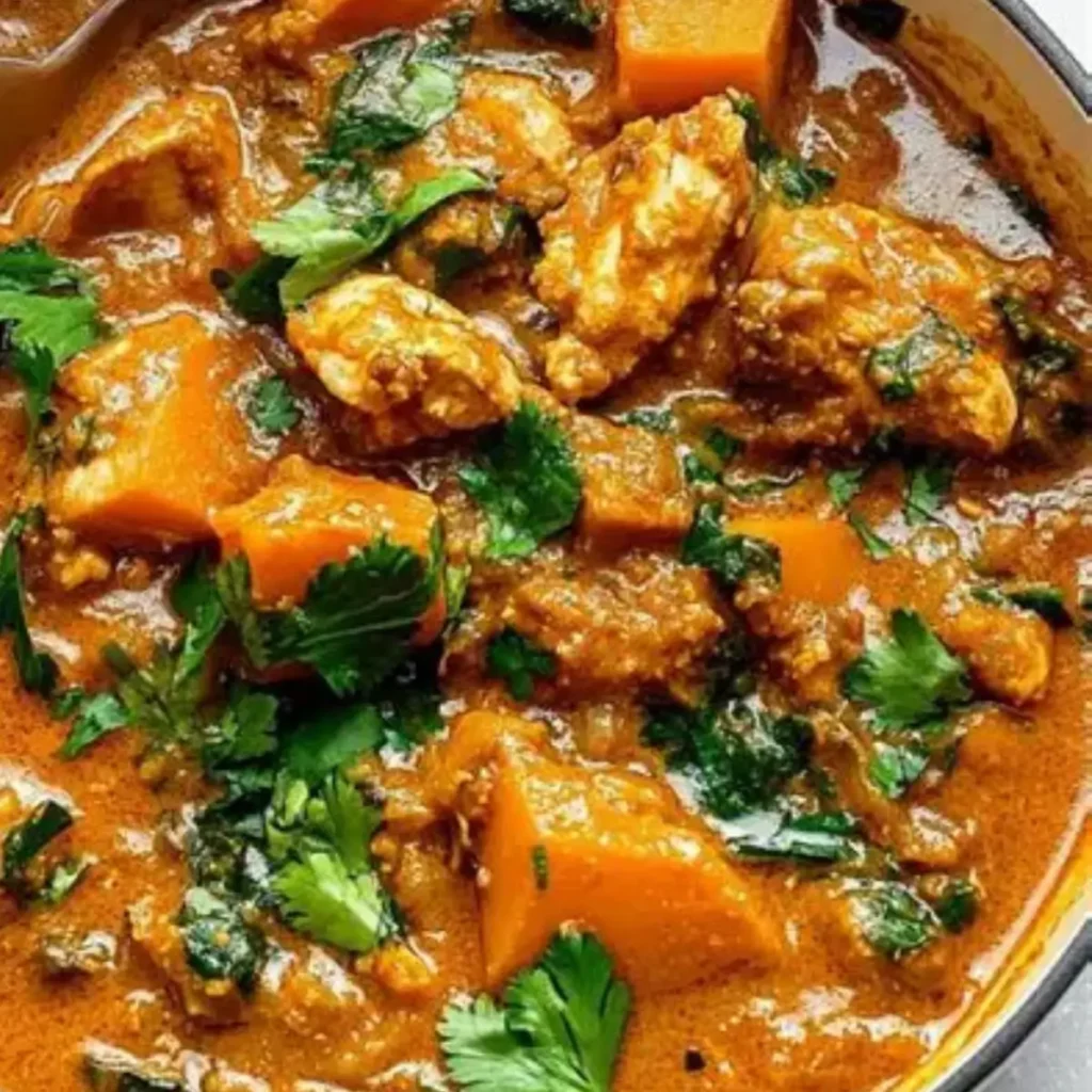 Chicken Sweet Potato Curry Creamy Spiced and Comforting 2 Chicken Sweet Potato Curry Creamy Spiced and Comforting1 Chicken Sweet Potato Curry Creamy Spiced and Comforting