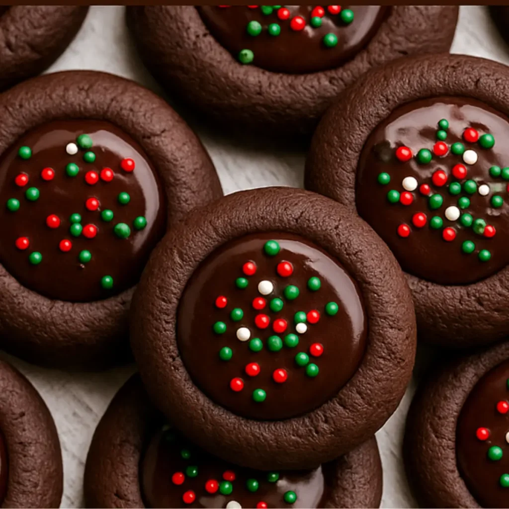 Easy Chocolate Thumbprint Cookies 2 Easy Chocolate Thumbprint Cookies 2 Easy Chocolate Thumbprint Cookies