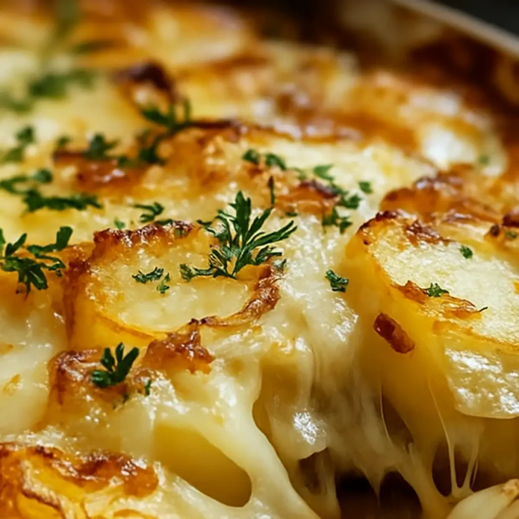 Easy French Onion Potato Bake Creamy, Cheesy, and Comforting 3 French Onion Potato Bake
