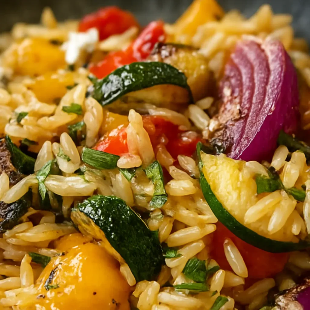 Roasted Vegetable Orzo Fresh Flavorful Mediterranean Pasta Salad 2025 2 Roasted Vegetable Orzo Fresh Flavorful Mediterranean Pasta Salad