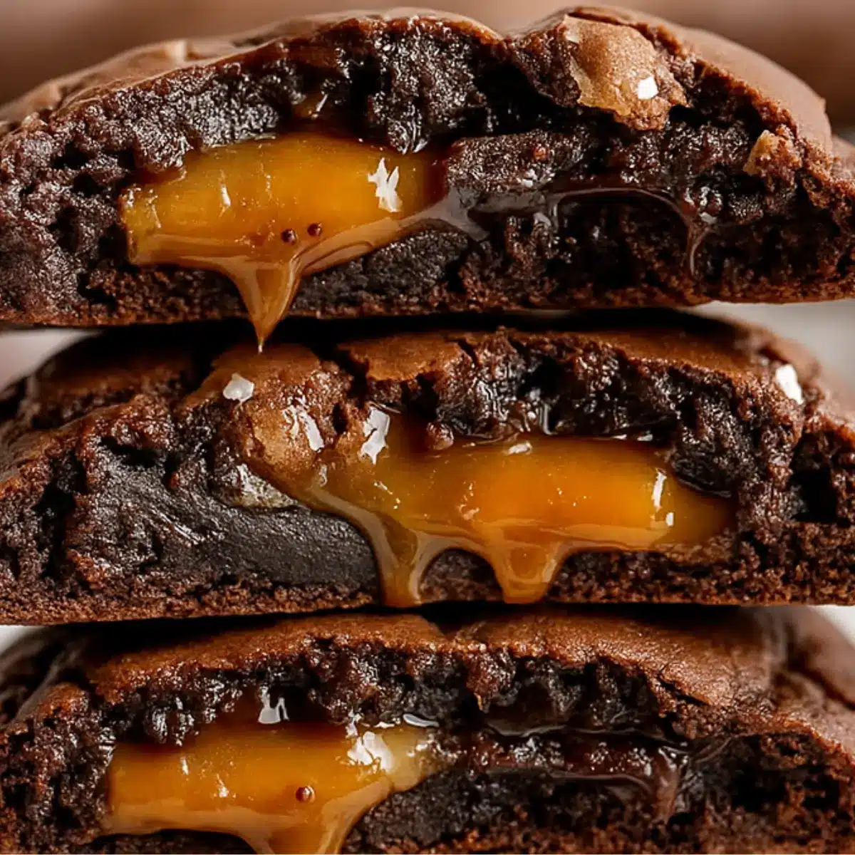 Easy Salted Caramel Chocolate Cookie Recipe