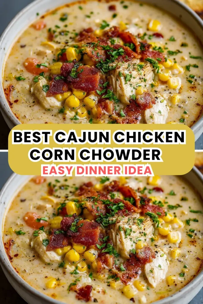 Best Cajun Chicken Corn Chowder