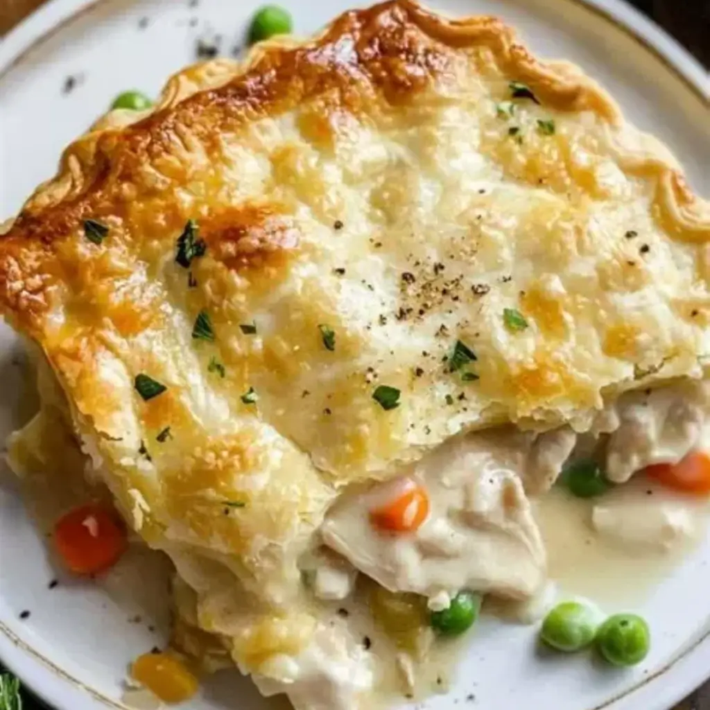 Chicken Pot Pie Bake Recipe Easy Creamy and Perfect for Weeknights 2 Chicken Pot Pie Bake Recipe