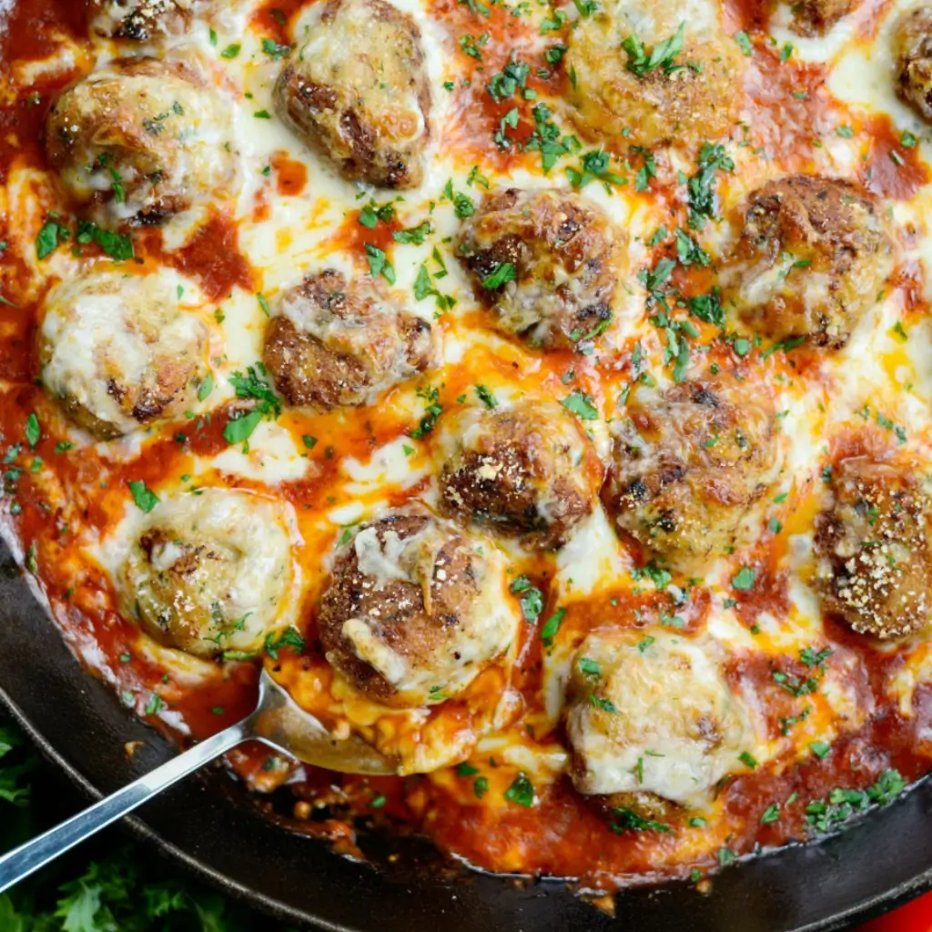 Chicken Parmesan Meatballs Easy Juicy and Packed with Flavor